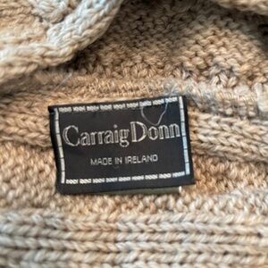 Carraig Donn 100% Merino Wool Hood Scarf Made in Ireland